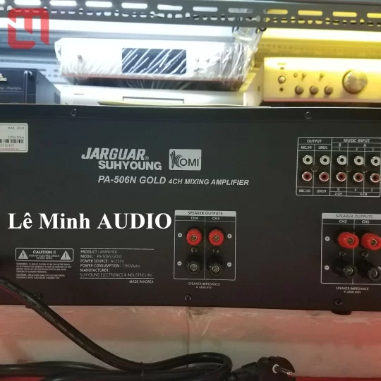 Amplifier KaraOke Jarguar PA-506N Gold