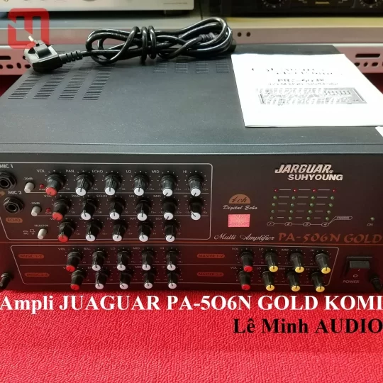 Amply Jarguar Suhyoung 4 kênh PA-506N Gold