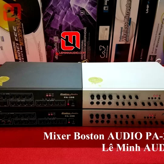 Mixer Boston AUDIO PA-298