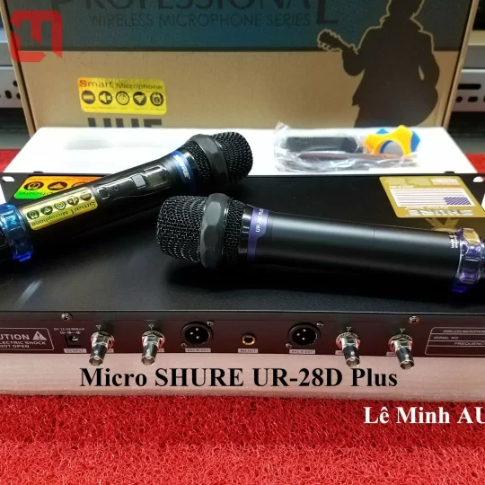 Micro SHURE UR-28D Plus