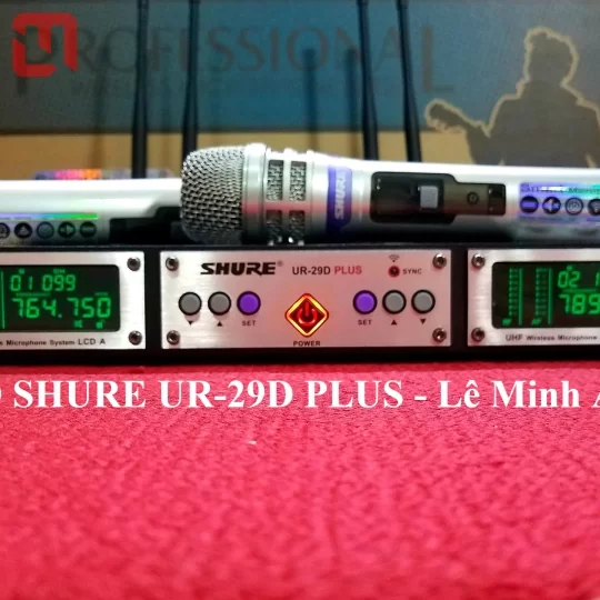 Micro KaraOke SHURE UR-29D Plus