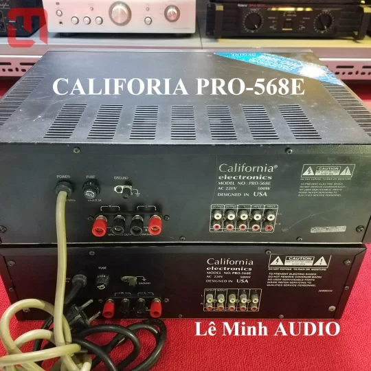 Amplifier California PRO-568E