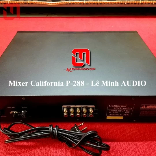 Mixer California P-288 DESIGNED in USA