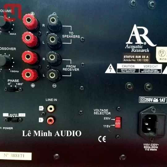 Sub điện AR Status SUB 25 A