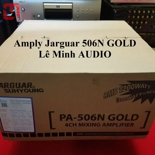 Amplifier KaraOke Jarguar PA-506N Gold