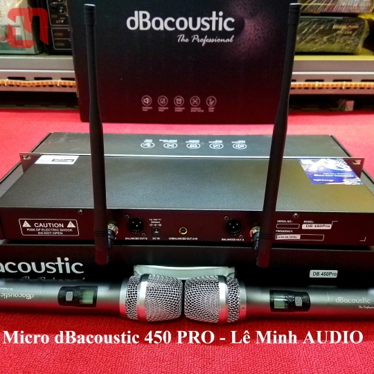 Micro không dây DBacoustic 450 PRO mới 100%