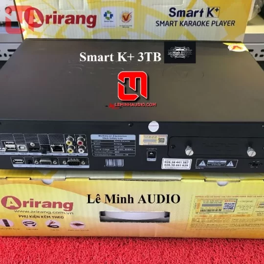 Đầu KaraOke Arirang Smart K+ 3TB mới 100% BH 12T