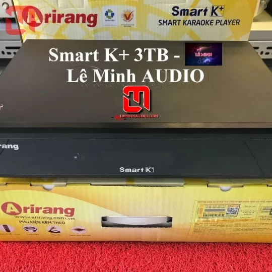Đầu KaraOke Arirang Smart K+ 3TB mới 100% BH 12T