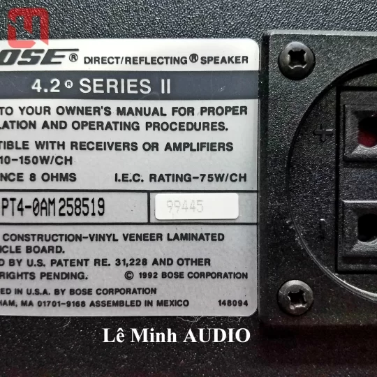 Loa Bose 4.2 Series II hàng eBay Like New