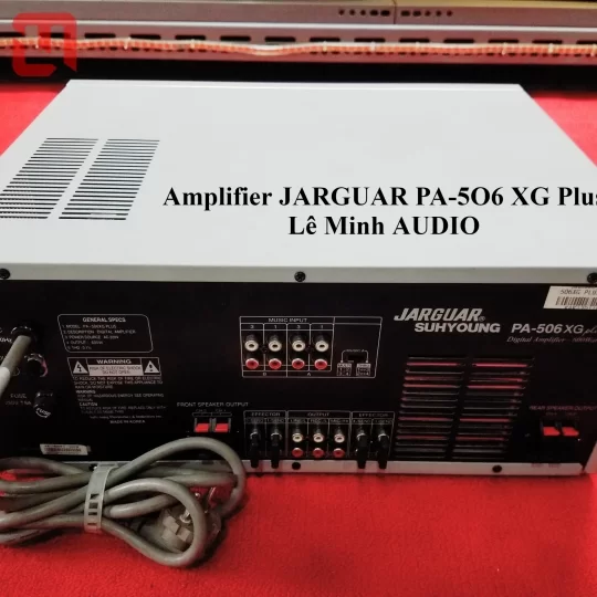 Amplifier JARGUAR PA-5O6 XG Plus