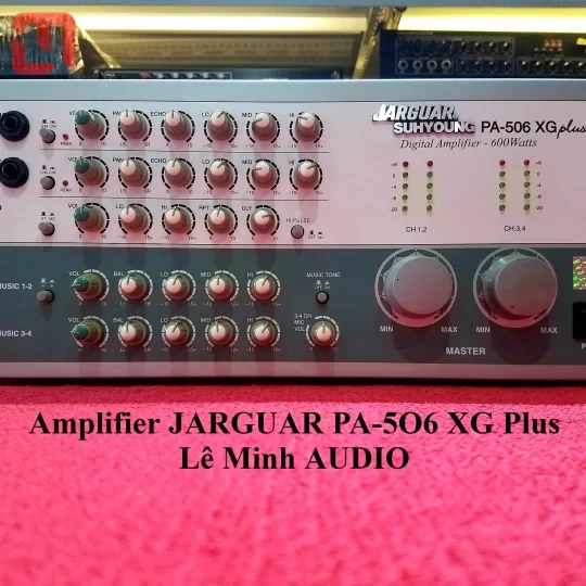 Amplifier JARGUAR PA-5O6 XG Plus