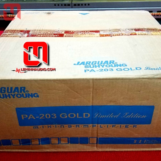 Amplifier JARGUAR Suhyoung PA-203 GOLD Limited Edition