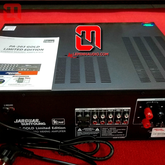 Amplifier JARGUAR Suhyoung PA-203 GOLD Limited Edition