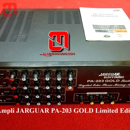 Amplifier JARGUAR Suhyoung PA-203 GOLD Limited Edition