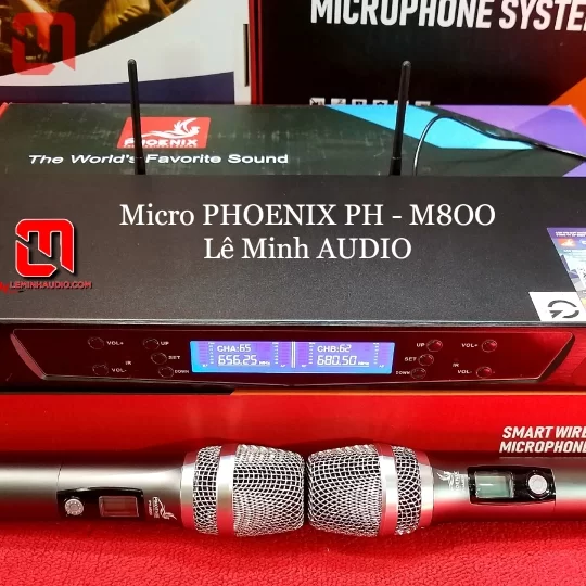 Micro không dây PHOENIX PH-M800 mới 100%