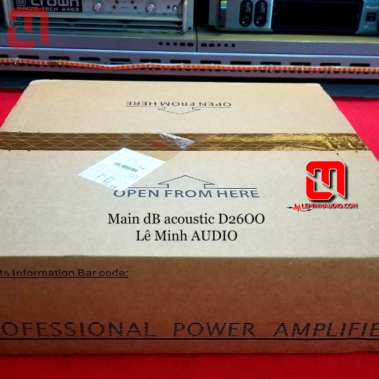 Main đẩy dB Acoustic D2600