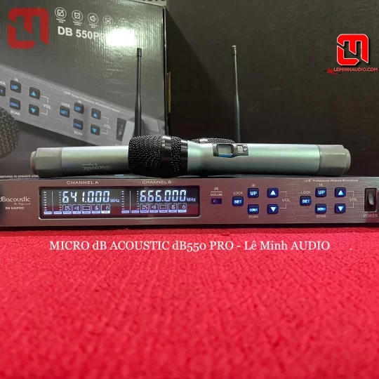 Micro không dây dB-acoustic dB 550 PRO