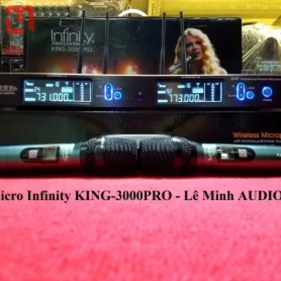 Micro không dây Infinity KING-3000 PRO mới 100%