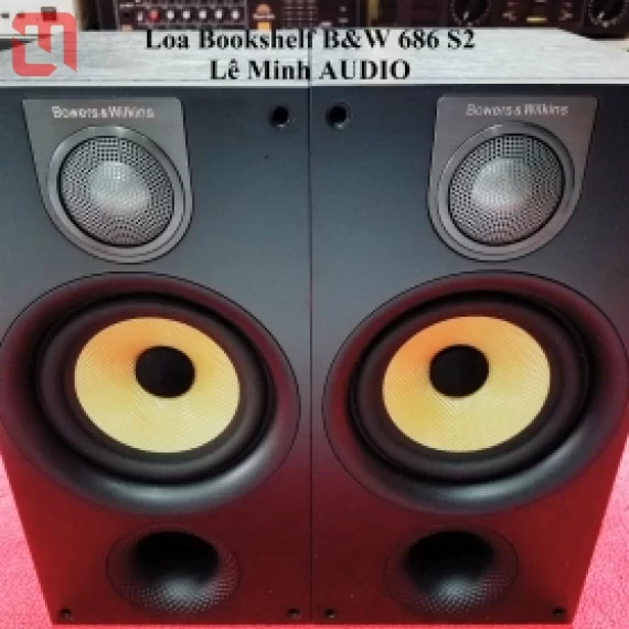 Loa Bookshelf B&W 686 S2 BLACK