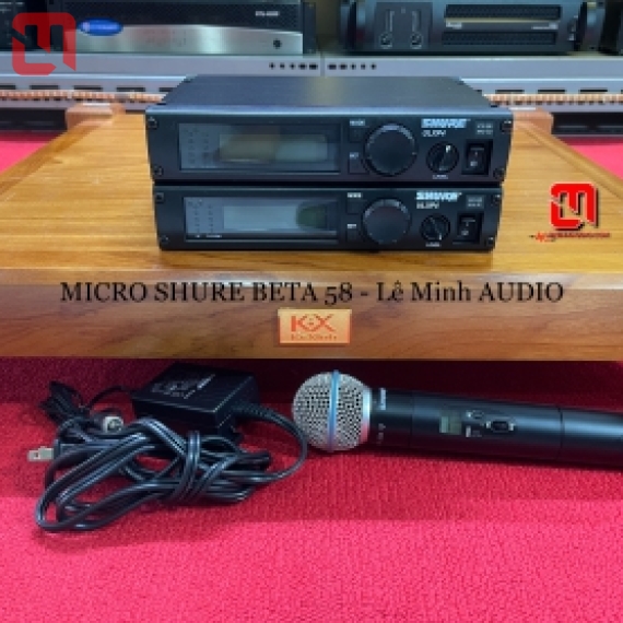 Micro không dây SHURE BETA 58 hàng eBay